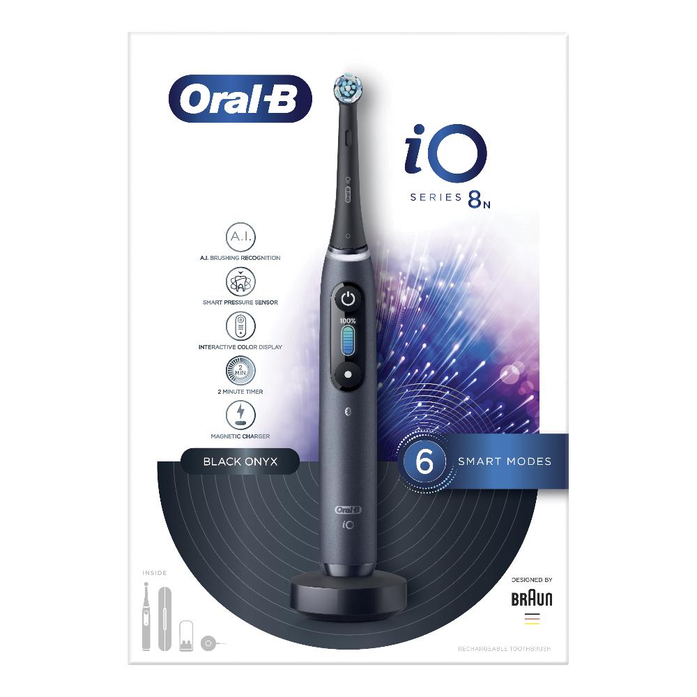 Oral B Io8 N Black Spazzolino Elettrico