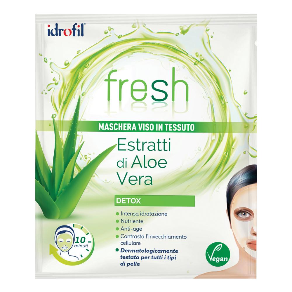 Maschera viso tessuto fresh 20 pezzi
