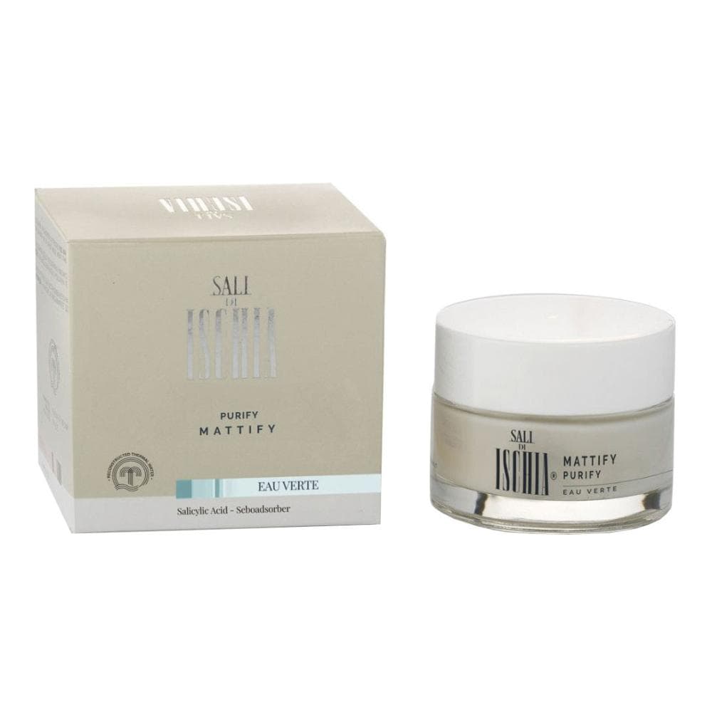 Sali di Ischia Eau Verte - Crema Viso Purificante Opacizzante, 50ml
