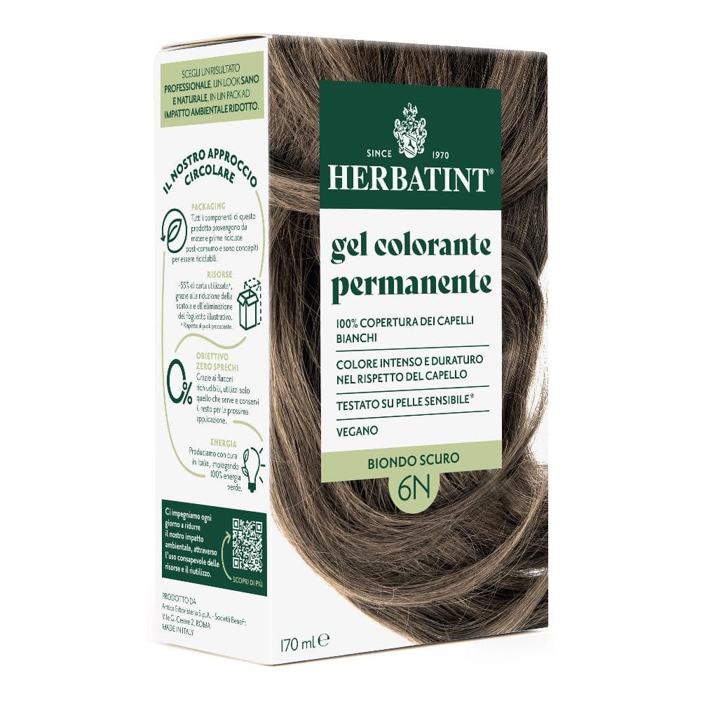 Herbatint 6 N Biondo Scuro 170 Ml
