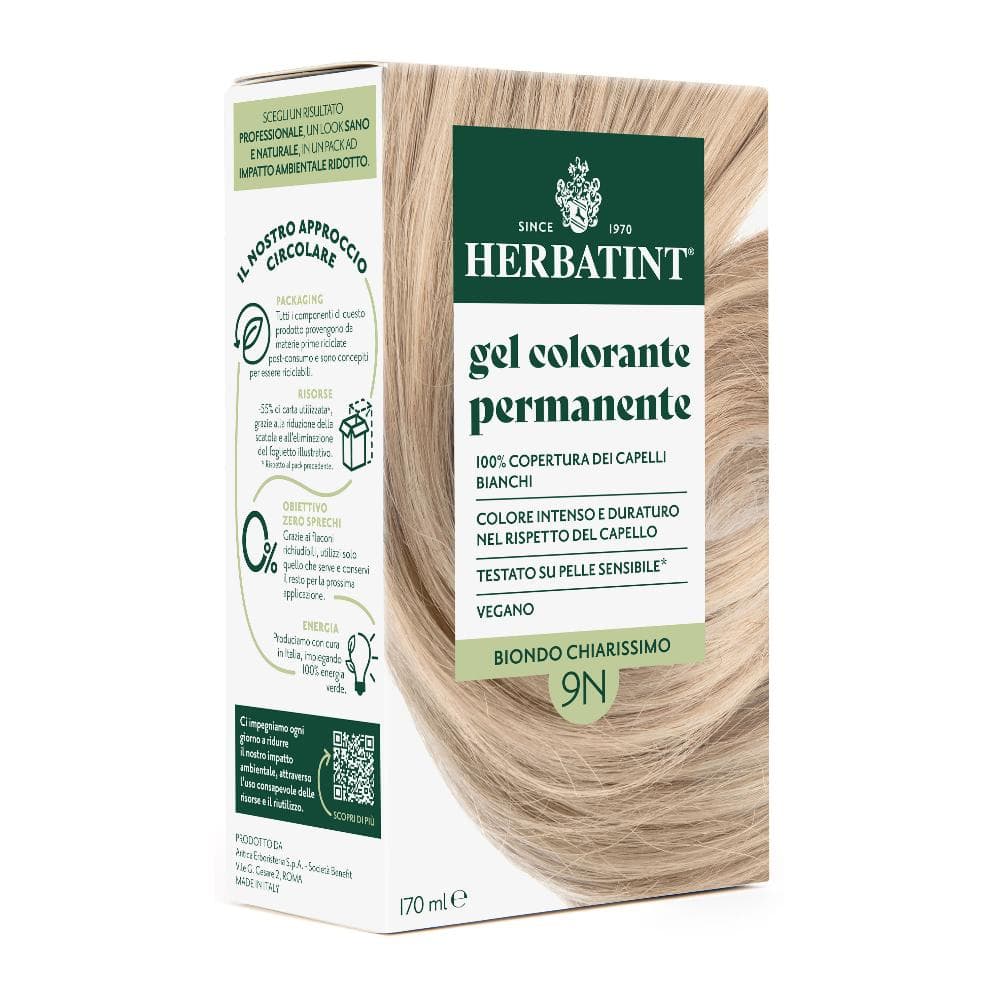 Herbatint 9 N Biondo Chiarissimo 170 Ml