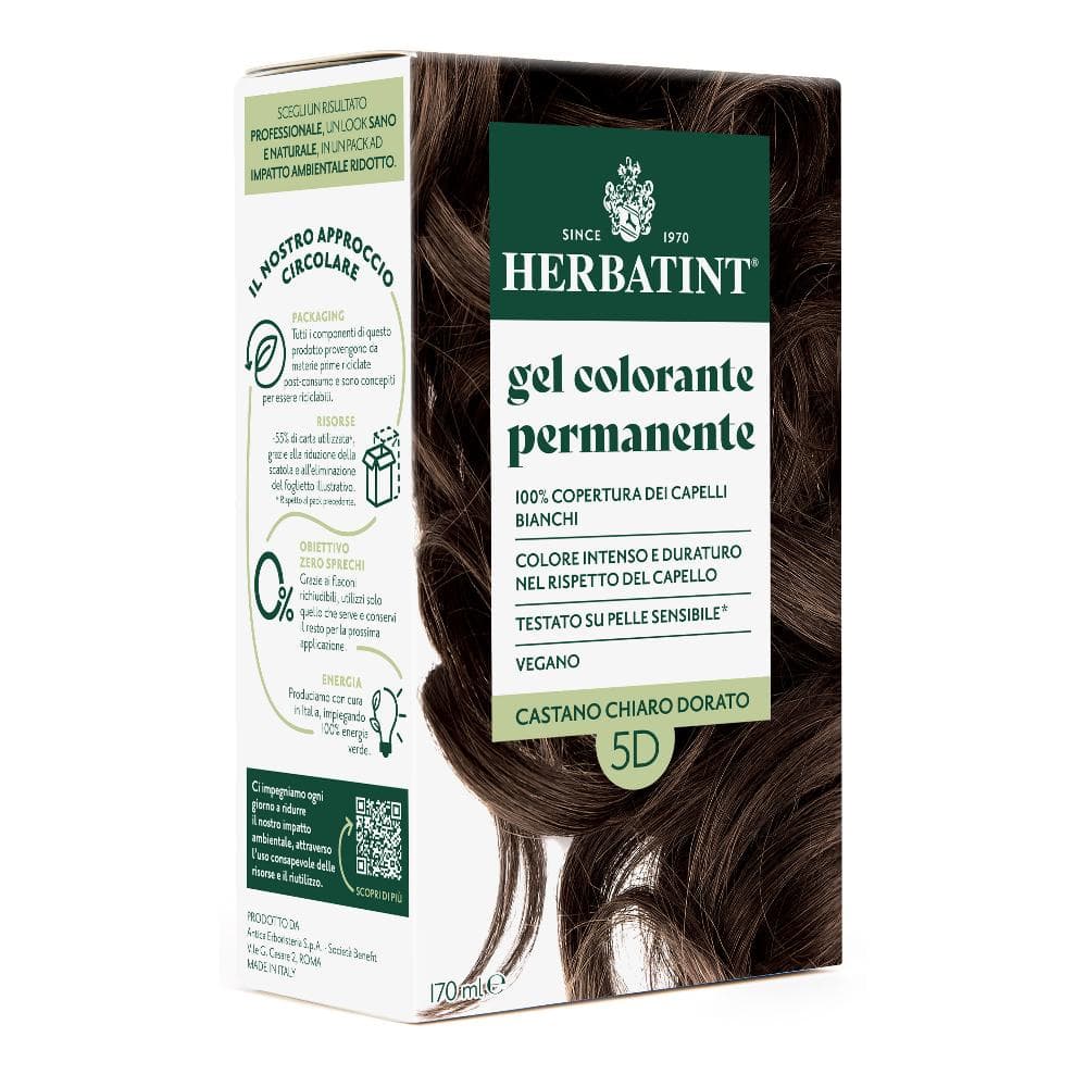 Herbatint 5 D Castano Chiaro Dorato 170 Ml