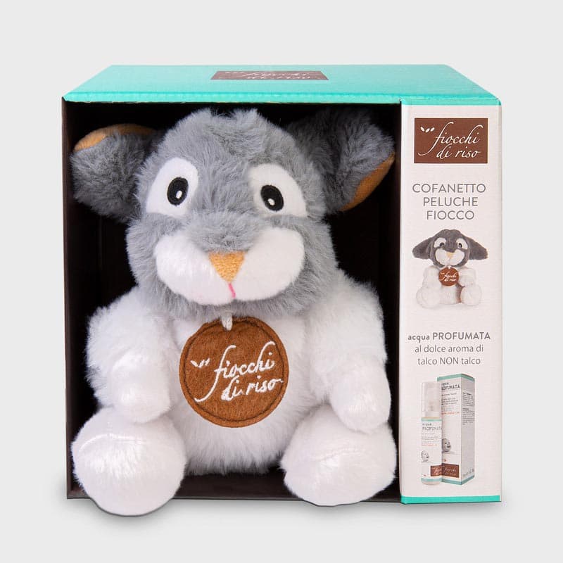 Artsana Fiocchi Di Riso Cofanetto  Fiocco Acqua Profumata in Spray 50 ml con Peluche