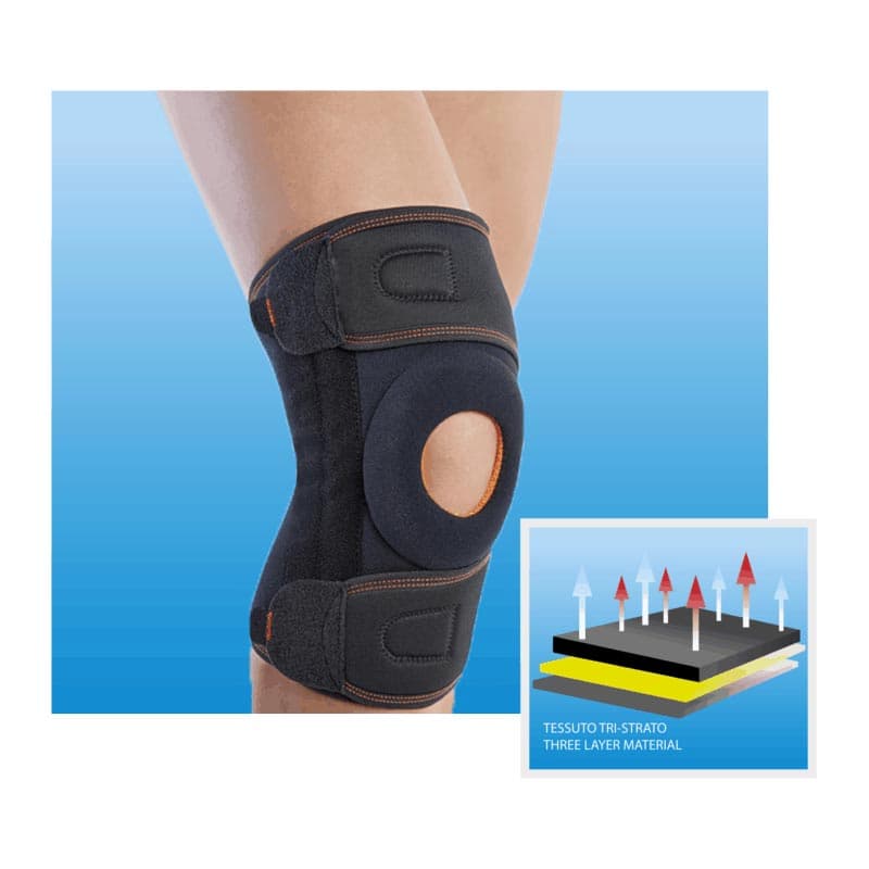 Cliaortho ginocchiera steccata aperta t u