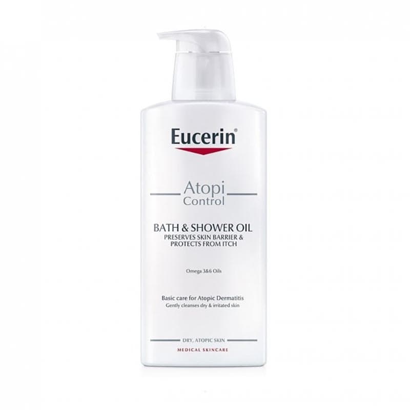 Eucerin Atopicontrol Olio Corpo Detergente Lenitivo Pelle Atopiche Sensibili 400 ml