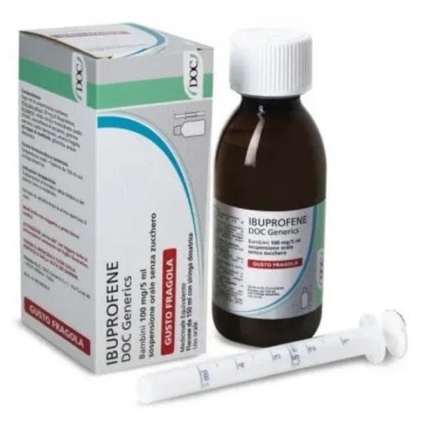 Ibuprofene doc*bb fl 150ml fr