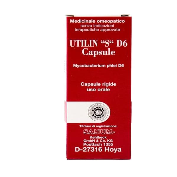 Imo Sanum Utilin S D 6 Medicinale Omeopatico 10 Supposte