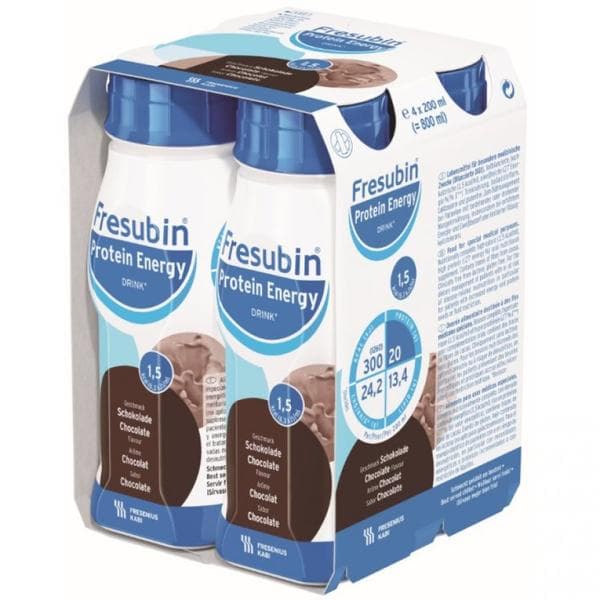 Fresubin protein energy cioccolato 4 x 200 ml