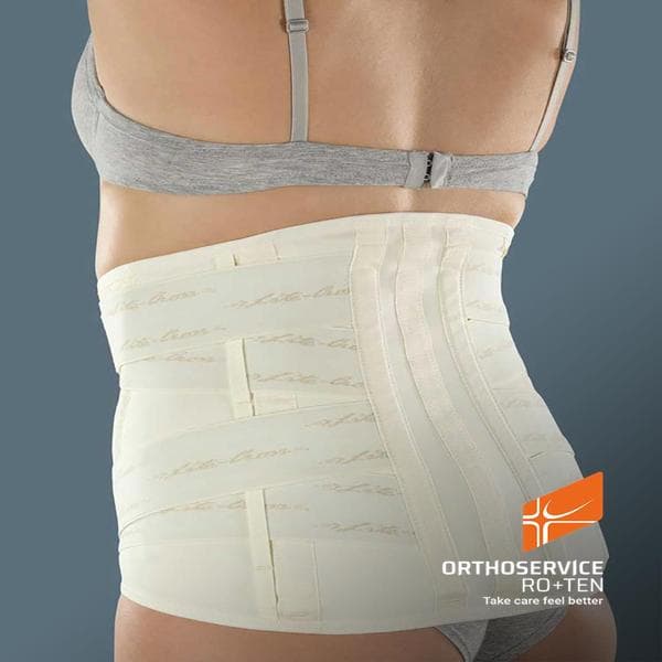 Litecross91 Corsetto Alto In Tessuto Sensitive PR1-1091S Crema Taglia S