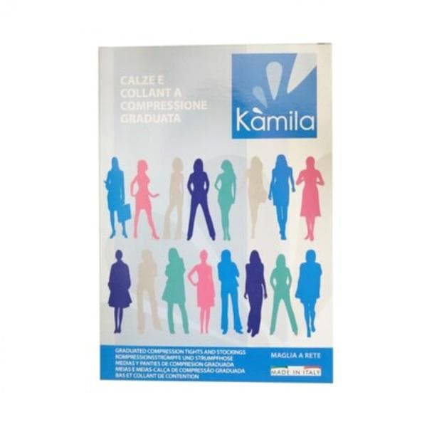 Kamila comfort 140 denari collant maglia rete playa 2 18/20 mmhg