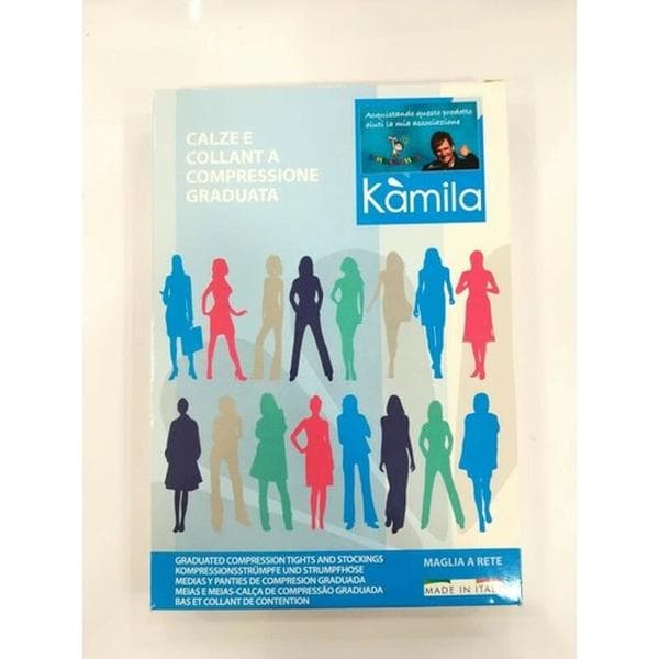 Kamila comfort collant maglia rete 70 denari playa 5 12/15 mmhg