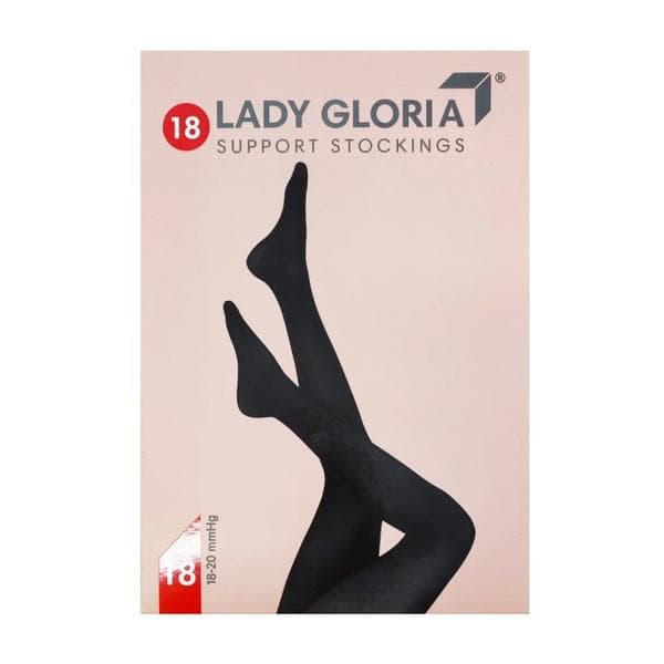 Ladygloria 18 Gambaletto Punta Aperta Nero 1