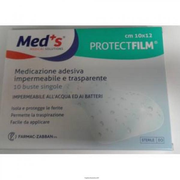 Meds protect film adesivo ago cannula sterile 7x9cm box 100