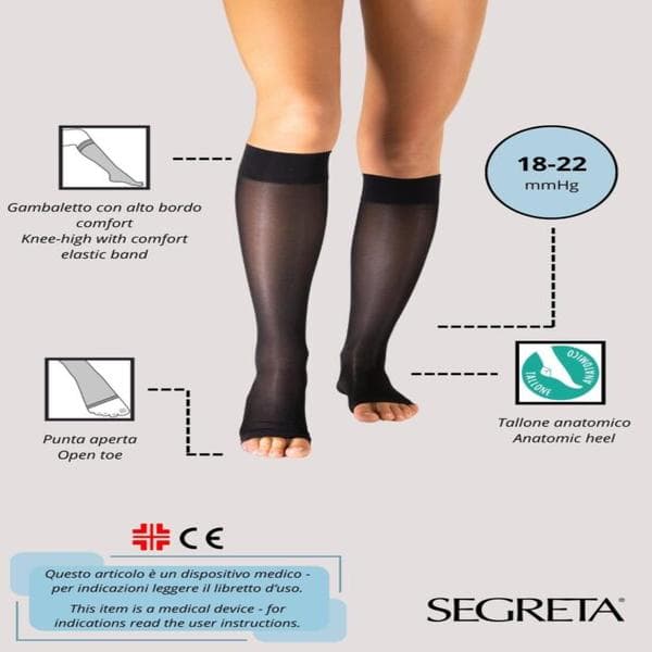 Viva 140 gambaletto ad maglia a rete pa visone 4