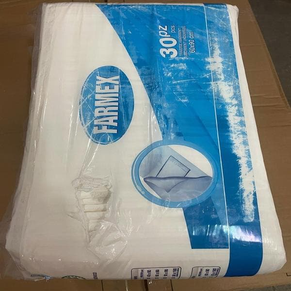Traversa per incontinenza farmex assorbente 60x90 15 pezzi