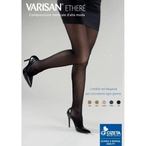 Varisan ethere 15-20 mmhg collant gestante atu pc corto nero 4