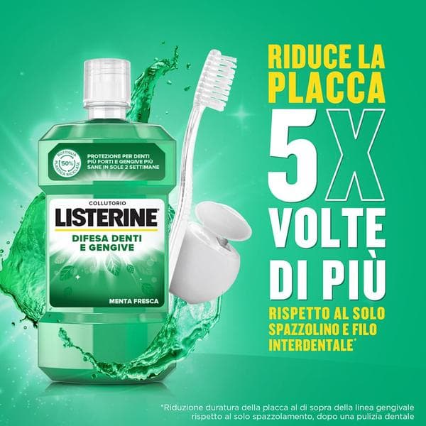 Listerine denti & gengive gusto delicato 80 ml