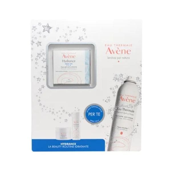 Avène Cofanetto Natale Hydrance con Hydrance Aqua-gel crema 40ml + Hydrance Boost Siero Concentrato Idratante 10ml
