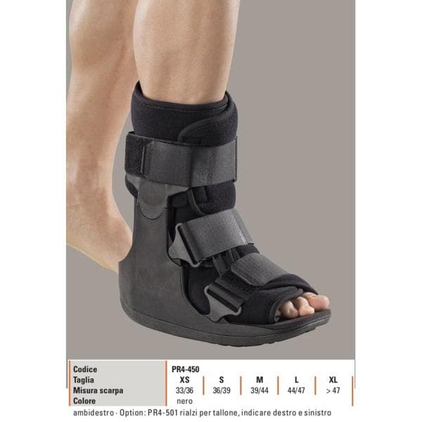 Stivaletto tutore rigido basso equal 450 m