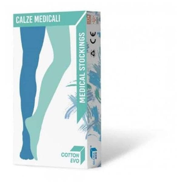 Gloriamed Cotton 262 Evo Collant Corto Beige Misura Small 1 Paio