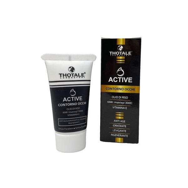Thotale Active -  Contorno Occhi Anti-Age Idratante Levigante Rigenerante, 30ml