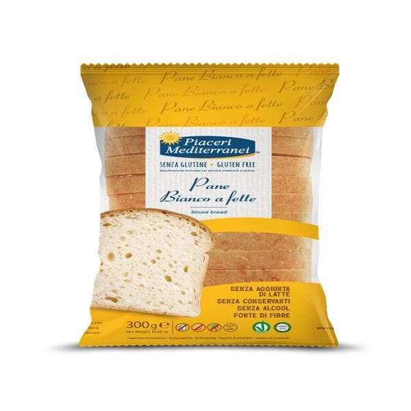 Celiafree pane bianco 120 g - pane bianco senza glutine per celiaci