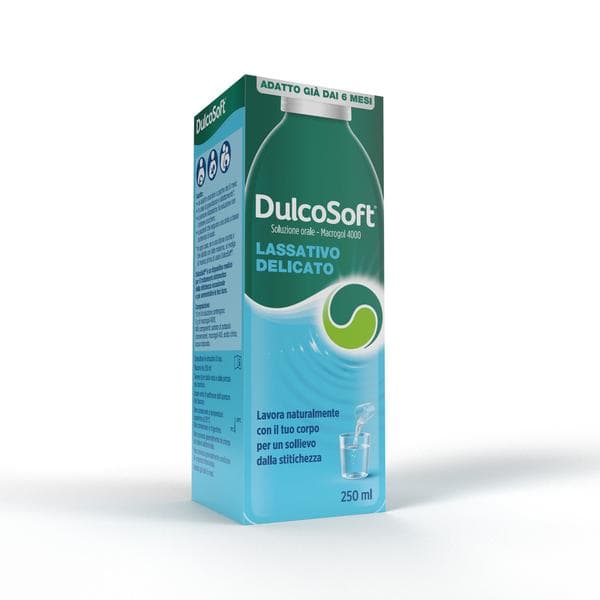 DulcoSoft Soluzione Orale Macrogol Stitichezza, 250ml