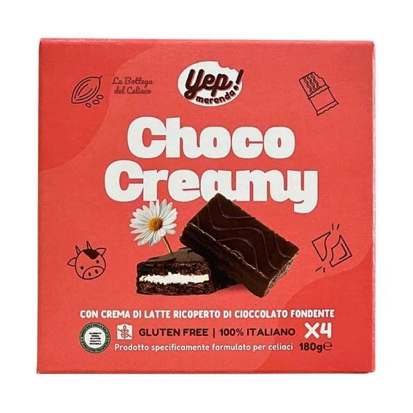 Yep merenda choco cream 4 pezzi da 45 g