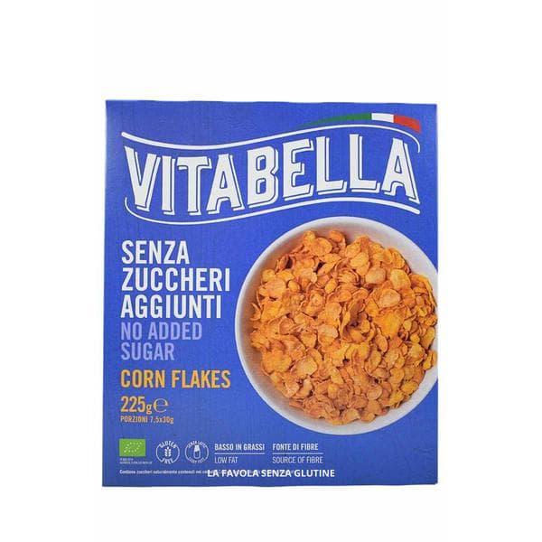 Vitabella no sugar cornflakes 225 g