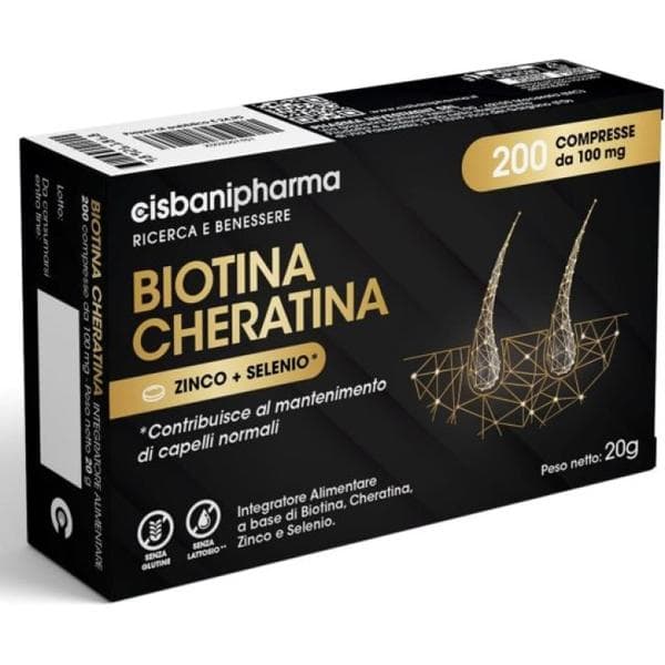 BIOTINA CHERATINA 200CPR CISB