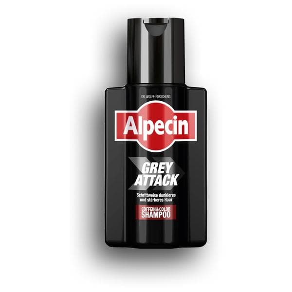 Alpecin grey attack shampoo anti grigio 200 ml
