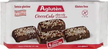 Agluten Chococake Plumcake al Cioccolato Senza Glutine 210 g Taglio Prezzo