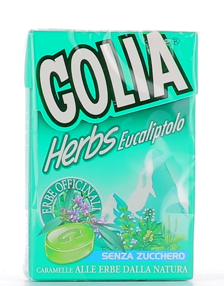 Golia Herbs Eucaliptolo Caramelle Alle Erbe Della Natura, 49g