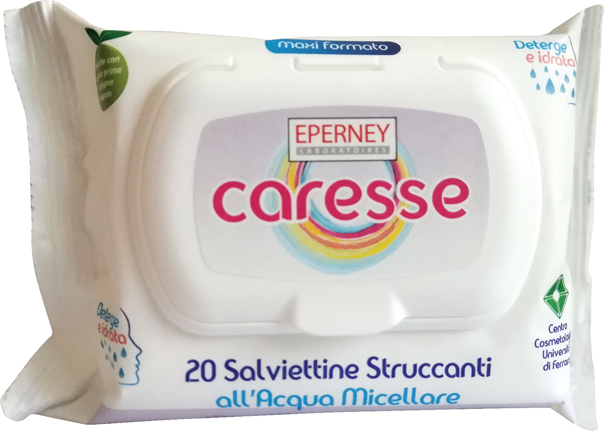 Eperney caresse salviettine struccanti 20 pezzi