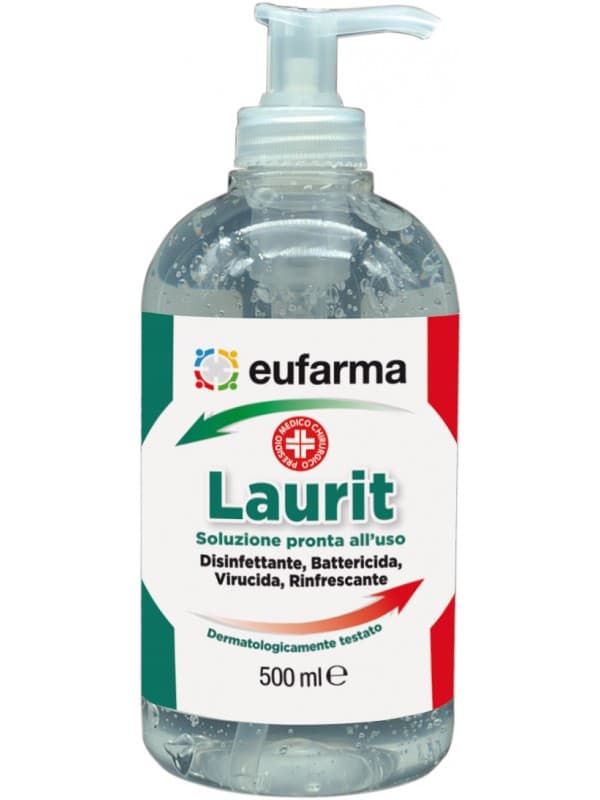 Eufarma Prodotti Sanitari Cosmetici e Integratori Laurit Gel Mani Con Erogatore