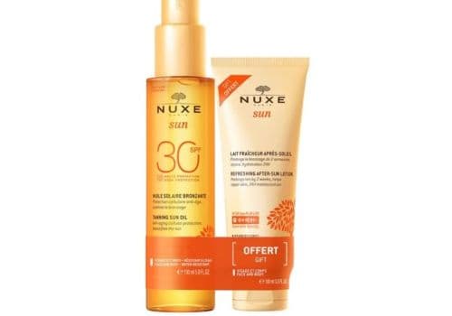 Nuxe Sun PROMO Olio Solare Abbronzante SPF 30 + Crema Doposole 100 ml in Regalo