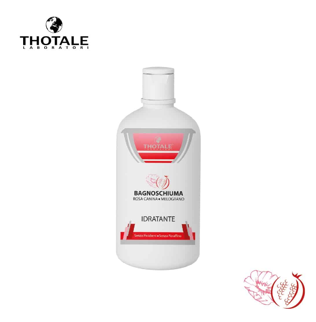 THOTALE BAGNOSCHIUMA ROSA/MELO