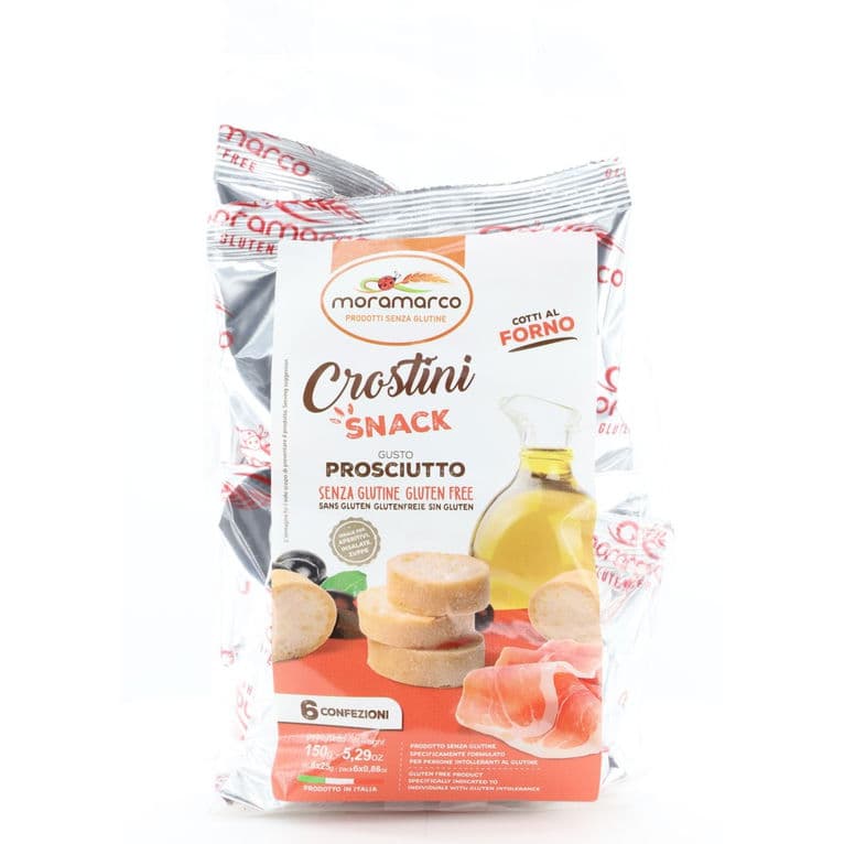 Crostini Snack Prosciutto Moramarco 6x25g