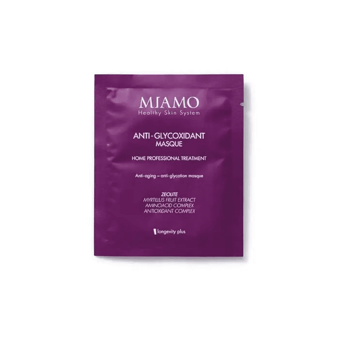 Miamo Anti-Glycoxidant Masque Maschere Anti-Età Anti-Glicante, 6 x 10ml