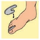 Distanziatore per Dita Gel Toe