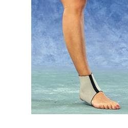 Cavigliera semplice in neoprene taglia large