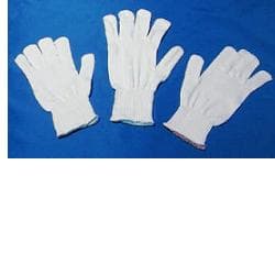 Guanto Cotone Bianco 8