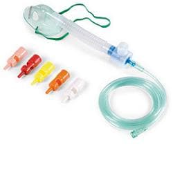 Maschera ossigeno pediatrica a percentuale variabile