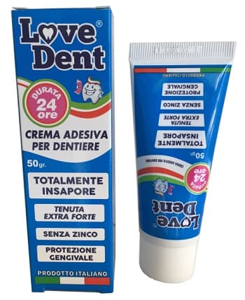 Love Dent Crema Adesiva Per Dentiere 50 g