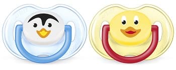 Avent Succh.anim.sil.0-6m 2pezzi