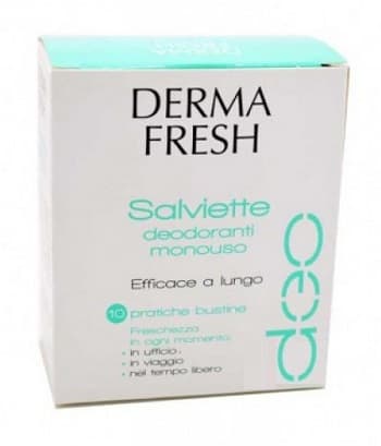 Dermafresh pelle sensibile 10 salviettine