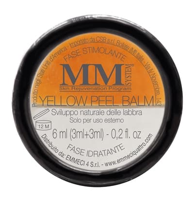 MM System Yellow Peel Balm Balsamo Labbra Volumizzante
