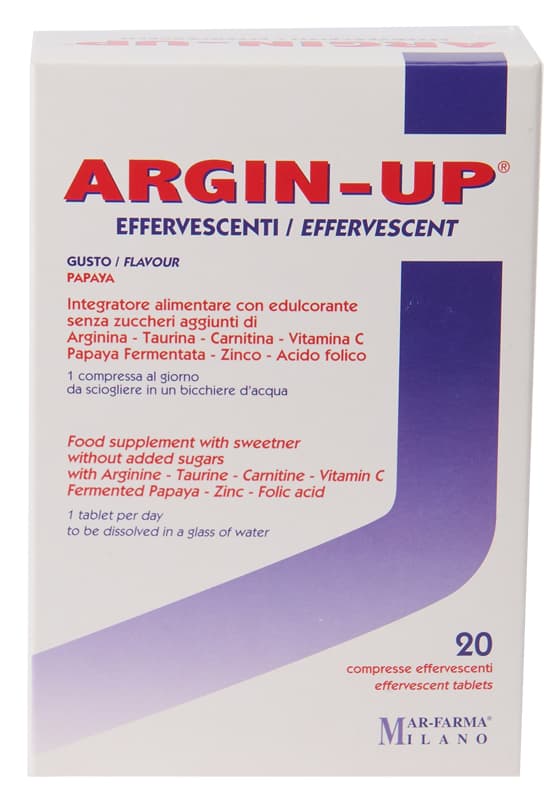 Mar-farma Argin Up 20 Compresse Effervescenti