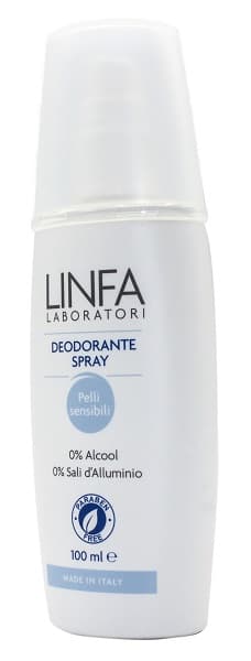 Linfa deodorante spray pelli sensibili 100 ml