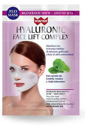 Winter Hyaluronic Face Lift Complex Jelly Mask Rigenerante Notte, 35ml